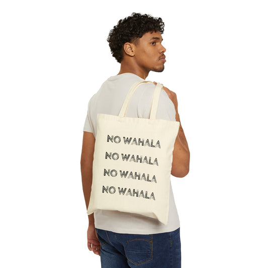 NO WAHALA Canvas Tote Bag