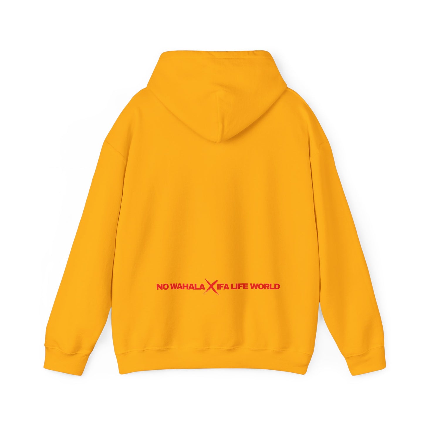 OSHUN / OCHUN Orisha Unisex Hoodie - Gold/Red