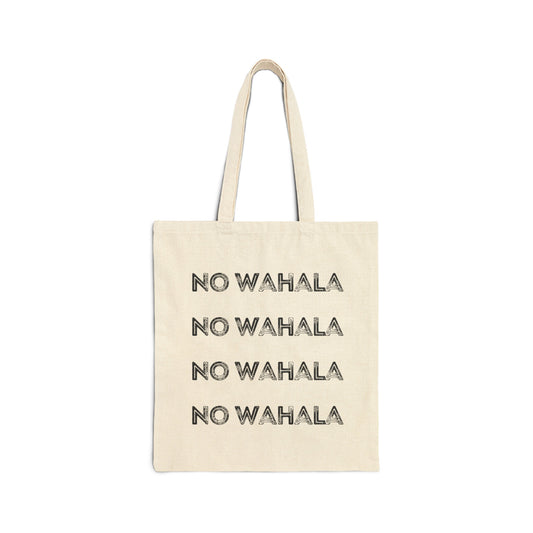 NO WAHALA Canvas Tote Bag