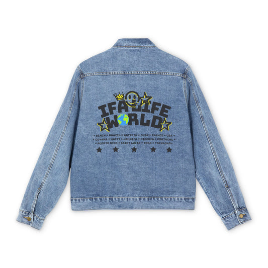 IFA LIFE WORLD "THE COUNTRIES" Denim Jacket