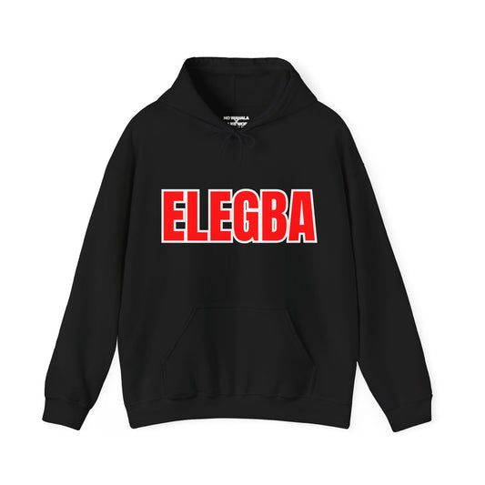 ELEGBA / ELEGUA Orisha Unisex Hoodie - Red/Blk