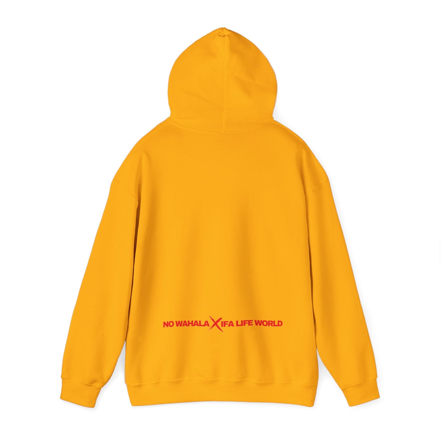 OSHUN / OCHUN Orisha Unisex Hoodie - Gold/Red