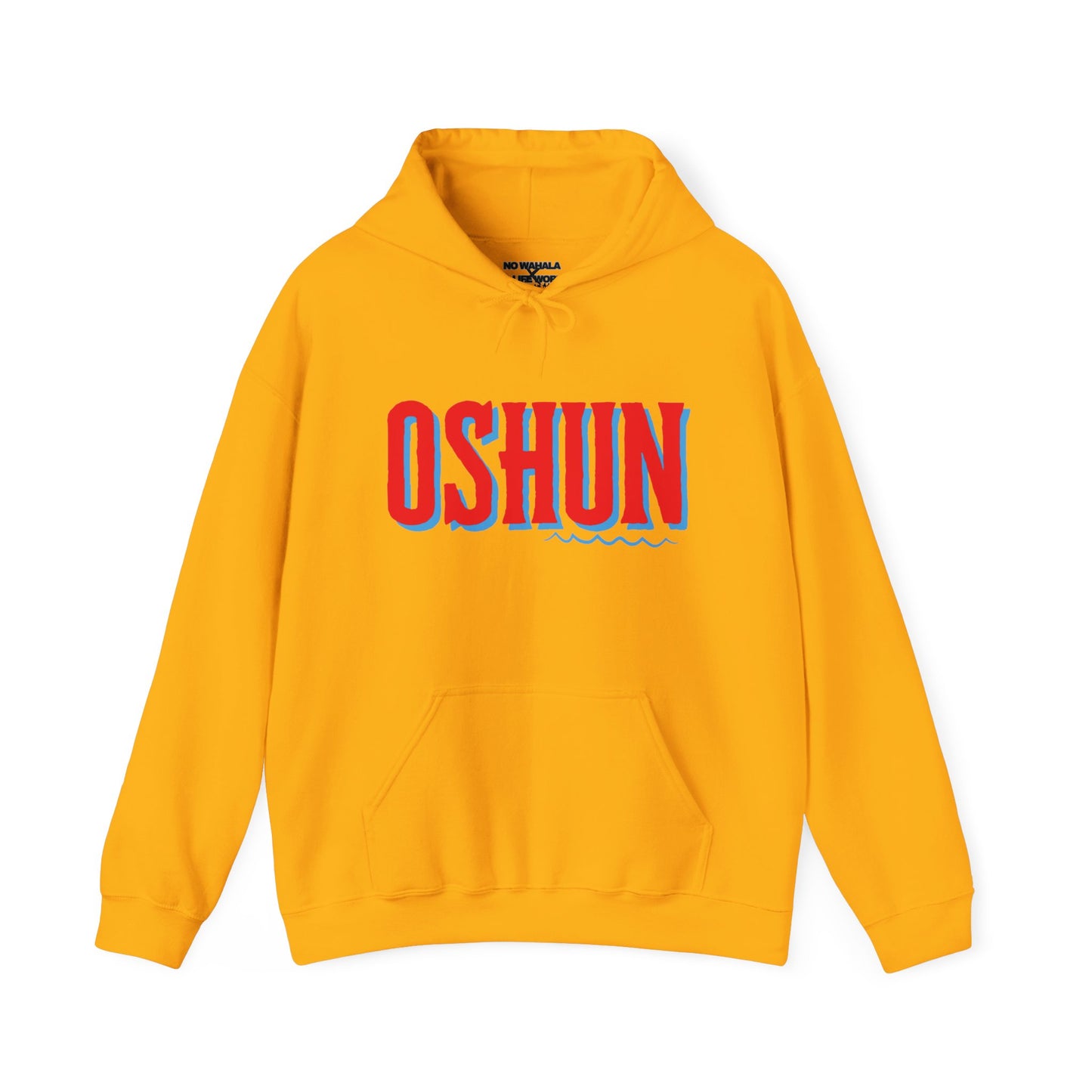 OSHUN / OCHUN Orisha Unisex Hoodie - Gold/Red