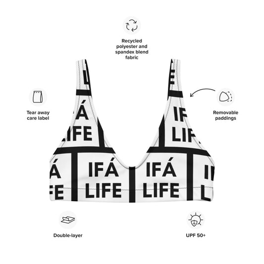 IFA LIFE Box Logo Outline Bikini Top